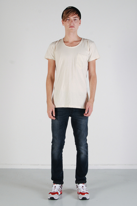 Dr Denim: Joey White Vintage Tee