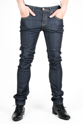 Dr Denim: Snap Rinsed Blue Jeans
