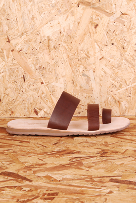 Knowledge Cotton: Dark Earth Sandal
