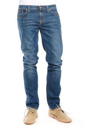 Nudie: Tube Kelly Dark Used Jeans