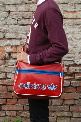 Adidas: AC Airline Red/Blue Bag