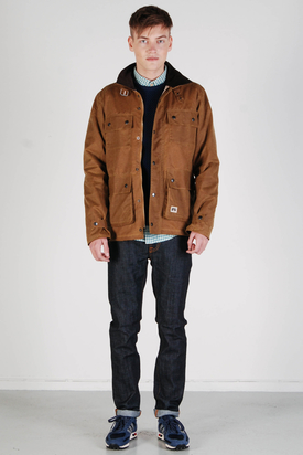 Brixtol: Cole Wax Sand Jacket