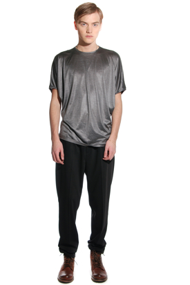 Ubi Sunt: Draped Shortsleeve Top