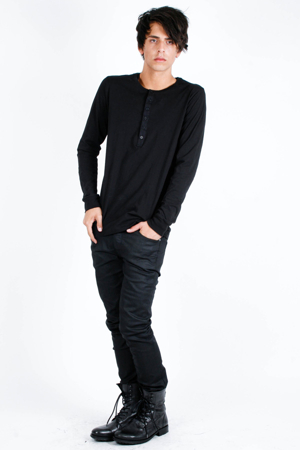 Resteröds: Oldmans L/S Black T-shirt