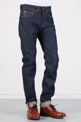 Edwin: ED-80 Slim 63 Rainbow Selvage Blue Unwashed