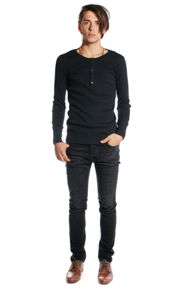The Blue Uniform: Grandpa Black T-shirt