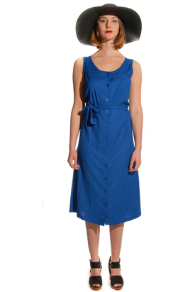 Lagom: Chain Blue Dress