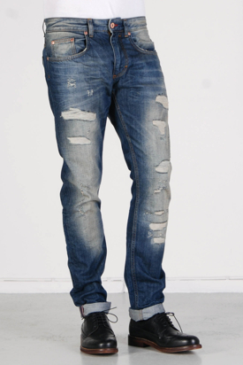Revolution: Anker Destroy Dark Blue Jeans