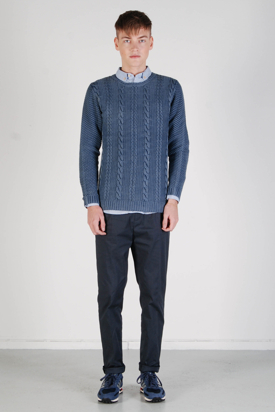 Elvine: Memphis Pullover Canal Blue