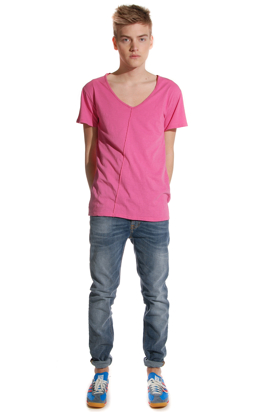 Cheap Monday: Zahl Tee Fuchsia