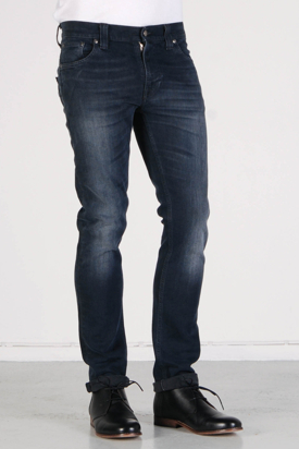 Nudie: Thin Finn Org. Black And Grey
