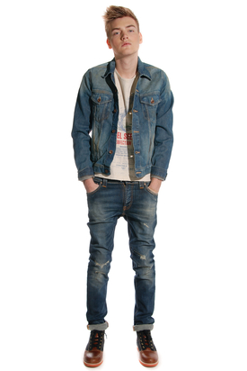 Edwin: Buddy Jacket Blue Drifter Wash